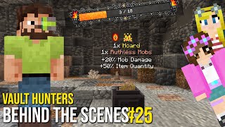 Vault Hunters Hermitcraft FIRST BRAZIERS WITH HERMITS  Behind the scenes [upl. by Annorah]