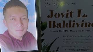 JOVIT L BALDIVINO INTERMENT OFFICIAL VIDEO [upl. by Mchale912]