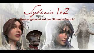 Reupload Review Syberia 1  2 Nintendo Switch [upl. by Aicilav]