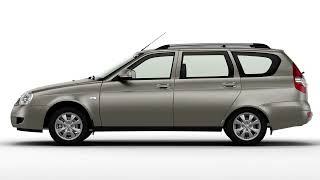 Lada Priora Station wagon 2171 2013–2015 [upl. by Kenneth649]