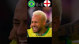 Brazil Mens VS England Womens Imaginary Penalty Shootout neymar vs alisha [upl. by Aratahc]