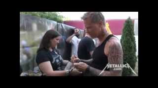 Metallica  Meet And Greet Madrid May 26 2012 HD [upl. by Aleacin]