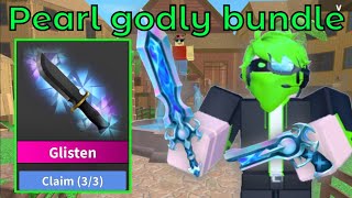 Buying the new PEARL GODLY BUNDLE in MM2 SUMMER [upl. by Ahsiym]