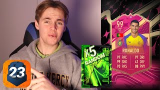 99 FUTTIES RONALDO PACKED MadFUT 23 Pack Opening [upl. by Eelanej]