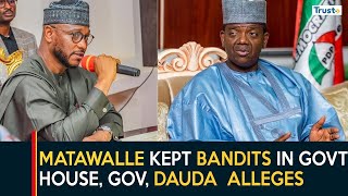 Matawalle kept bandits in govt house Zamfara Gov Dauda Lawal alleges  Newsfeed [upl. by Nylaret]