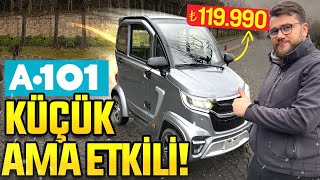 A101de satılan Volta EV1 Elektrikli Araç inceleme En ucuz elektrikli araç bu mu [upl. by Bonar]