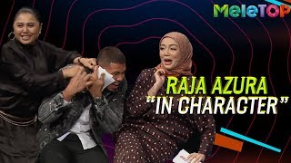 Raja Azura pukul Nabil dekat set MeleTOP  MeleTOP  Nabil amp Mira Filzah [upl. by Bouchard286]