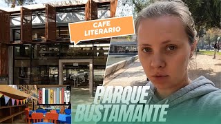 Parque Bustamante y un Café literario con sala infantil [upl. by Hanschen]