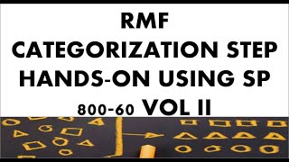 NIST RMF System Categorization Step Hands On Using SP 80060 Vol II [upl. by Anuhsal]