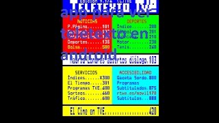 a text tv un teletexto para telefonos y tabletas android [upl. by Gillman]