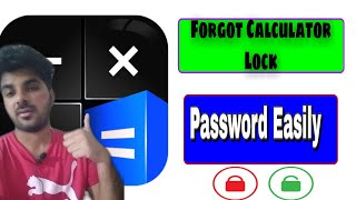 How To Forgot Calculator App Locker Password Easily  Tech Brix [upl. by Notsek]