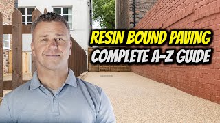 How to Lay Resin Bound Paving  AZ GUIDE  Complete Transformation SureSetResin [upl. by Deys]