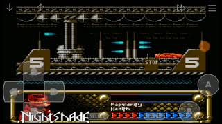 Game Over Nightshade NES [upl. by Atiuqal]