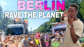 The Love Parade Festival  Love Parade 💜 Berlin 20238 July Brandenburg gate  RAVE THE PLANET [upl. by Amla]