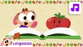 FRUITS and VEGETABLES Song for Kids 🍌🍅🥬 Song for Kids  Lingokids [upl. by Calvert]