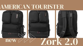 American Tourister Zork 20 backpack  best laptop backpack  2024 [upl. by Horvitz]