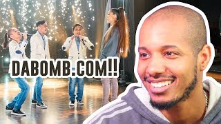 Ariana Grande Surprises TNT Boys f The Worlds Best James Corden Reaction [upl. by Janice]