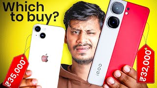 iPhone 14 vs iQOO Neo 9 Pro  Which is The Best Phone under RS 35000 [upl. by Adnohr311]