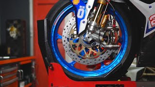 TK Dischi Freno Ventilated Full Floating Disc Brake for BMW S1000RR 19 Up [upl. by Catton]