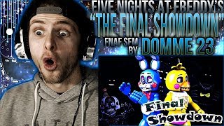 Vapor Reacts 546  FNAF SFM FNAF ANIMATION quotThe Final Showdownquot SFM by Domme 23 REACTION [upl. by Monney825]