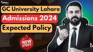 GC University Admissions 2024 Update  GCUL Entry Test Preparation LearnUp Pakistan [upl. by Sanjiv]