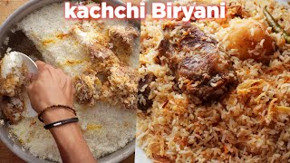 How to Make Kachchi Biryani At Home [upl. by Oremar]