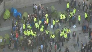 Protesters march on London against student fees [upl. by Kellyann224]