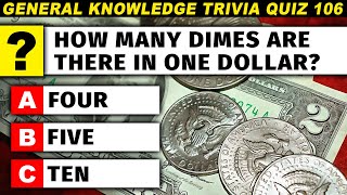 Can You Ace This Random General Knowledge Trivia Quiz Test Yourself Now Part 106 [upl. by Glogau680]