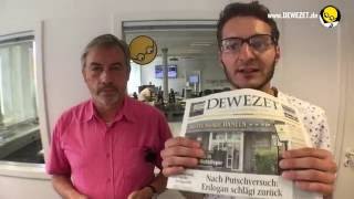 DEWEZET Newsroom 180716 Der HotelRaubüberfall in Hameln [upl. by Reeba874]