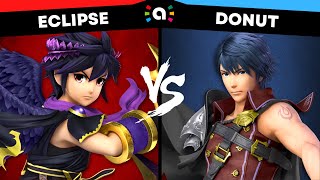 Eclipse Dark Pit vs Donut Chrom  Super Smash Bros Ultimate Amiibo Fights [upl. by Andy]