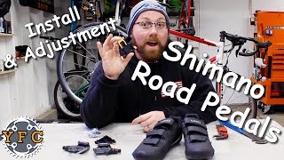 Installing Shimano Road Clipless Pedals [upl. by Lletniuq]