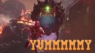 ☆Cacodemon eats a Big Meal for Dinner ☆ DOOM Multiplayer [upl. by Enidualc457]