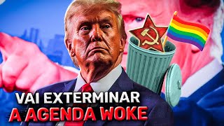 TRUMP VAI ACABAR COM A CULTURA WOKE E COM O XANDÃO [upl. by Engamrahc248]