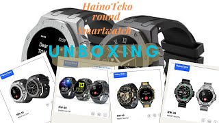 Smartwatch HainoTeko RW36  RW39  RW41  RW42 detail unboxing ❤️❤️❤️ [upl. by Nueormahc]