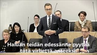 Stubb ja sorii siitä sekä omasta päästä [upl. by Nayarb]