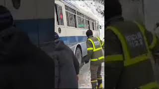 snow Fall at Abbottabad snowfall abbottabad shorts shortsvideo viralshorts viralvideos [upl. by Eidoj391]