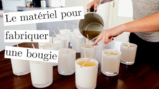 Les outils indispensables pour fabriquer une bougie  Fabriquer et vendre des bougies  Ep 5 [upl. by Ralyt]