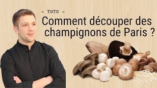 FRICASSEE DE CHAMPIGNONS DE PARIS A LA PERSILLADE [upl. by Ynnig]