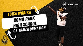 Ebisa Worika Como Park HS QB Transformation [upl. by Lipfert814]