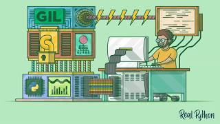 Pythons Global Interpreter Lock GIL Concurrency Threading amp Multitasking [upl. by Eilerua]