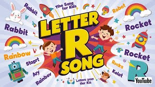 Letter R Song For Kids  Nursery Rhymes amp Kids Songs peekaboozone [upl. by Assin]