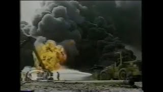 Kuwaiti Oil Fires Of 1991 [upl. by Einohtna10]