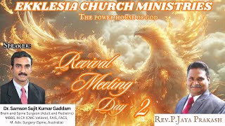 Ekklesia Church Ministries Revival Meeting  Day 2 [upl. by Yanej]