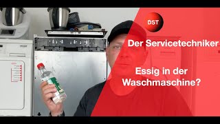 Essig in der Waschmaschine  geht das Gerät kaputt [upl. by Aramen]