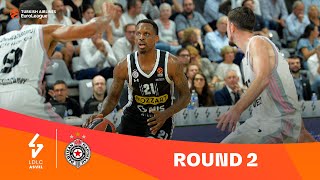 AVSELPartizan  Round 2 Highlights  202324 Turkish Airlines EuroLeague [upl. by Dnivra]