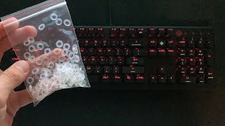 Do ORings Really Make Your Mechanical Keyboard Quieter [upl. by Caz]