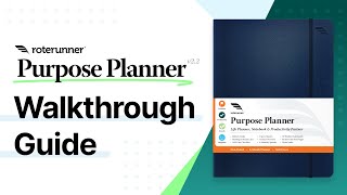 The Roterunner Purpose Planner  Walkthrough Guide v22 [upl. by Andi]