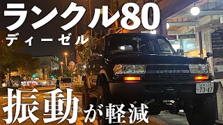 ランクル80ディーゼルエンジンの振動が軽減したと思えるワコーズ D1 ディーゼルワン [upl. by Accisej752]