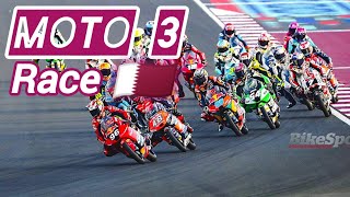 🏍️ RACE MOTO3 QATAR 2024 🇶🇦  VIMASATV  📹 motogp qatar2024 [upl. by Bridie939]