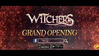 Witchers MMORPG mobile game Grand OPEN10s [upl. by Ogram]